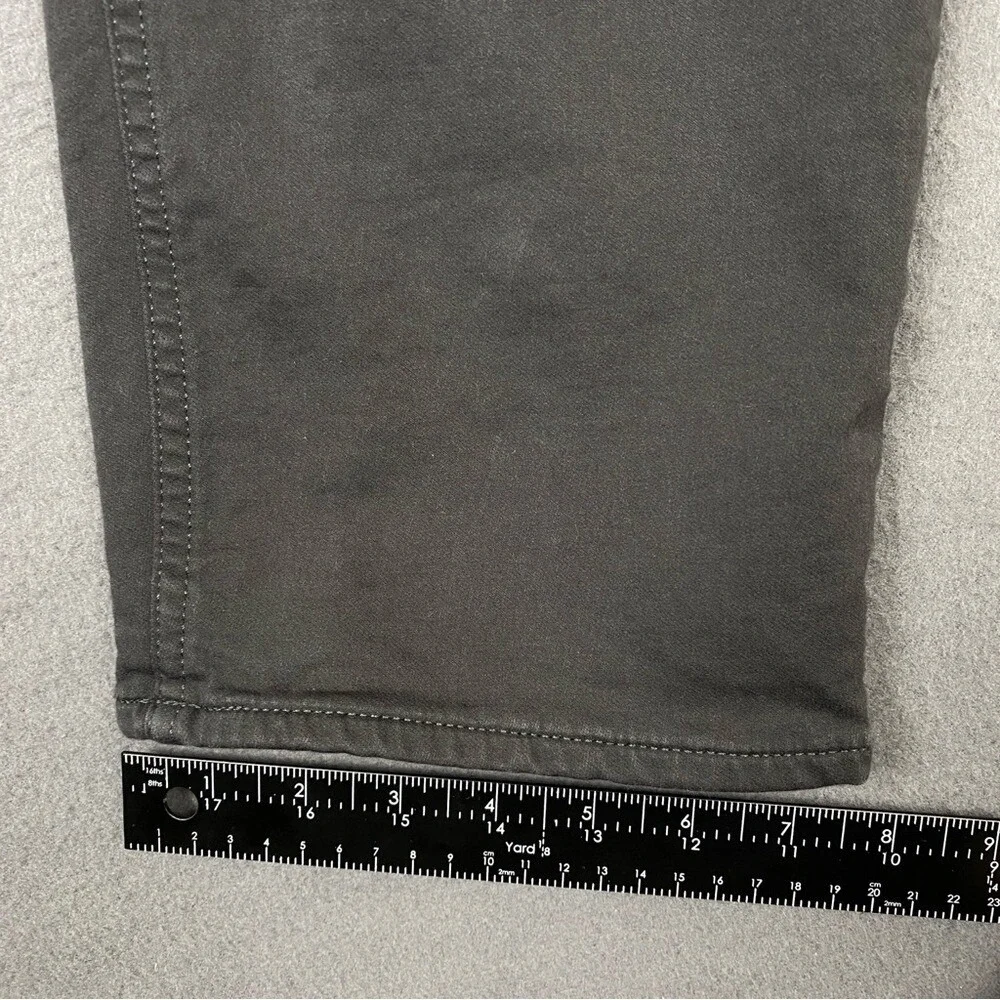 Banana Republic Traveler Jeans Men's 42x29 Skinny Fit Dark Grey‎ Stretch Comfort